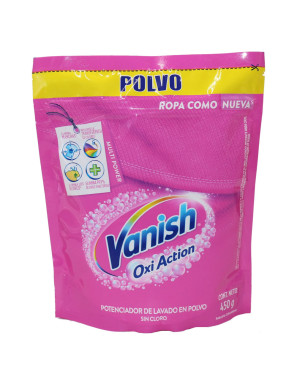 Quitamanchas Vanish Ropa de Color Polvo 450gr    