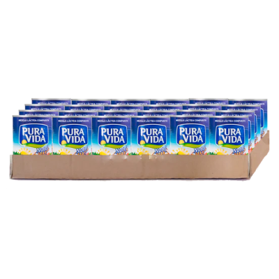 Mezcla láctea Pura Vida lata x 395gr plancha x 24unds