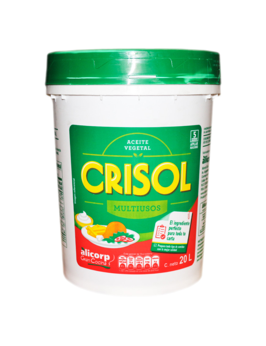 Aceite Crisol multiusos balde x 20 lt