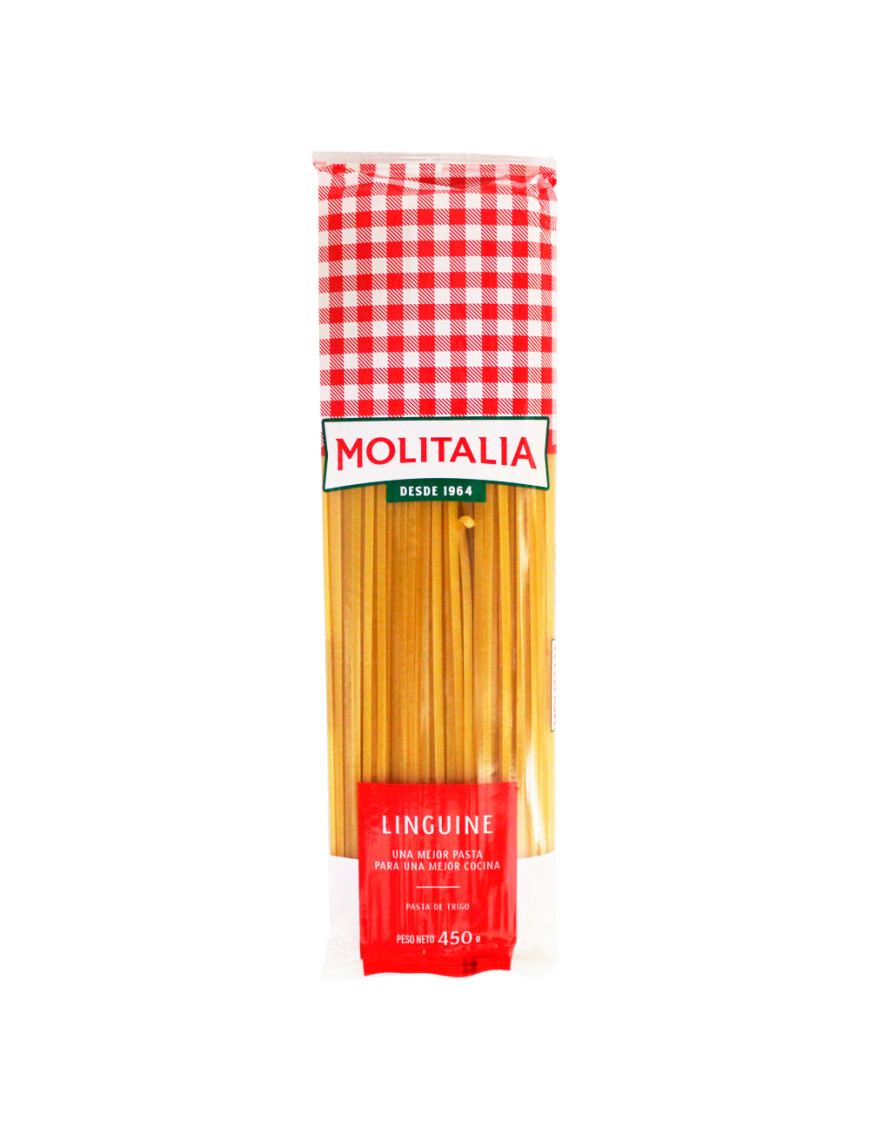 Fideo Linguine Molitalia Bolsa 450gr